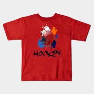 Hockey game Kids T-Shirt